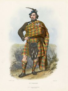 Buchanan, de The Clans of the Scottish Highlands, 1845